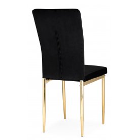 Стул на металлокаркасе Rek black /gold