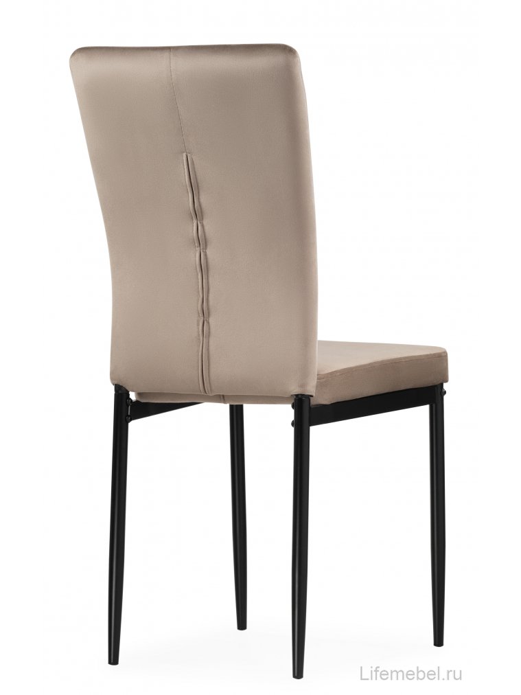 Стул на металлокаркасе Rek cappuccino / black