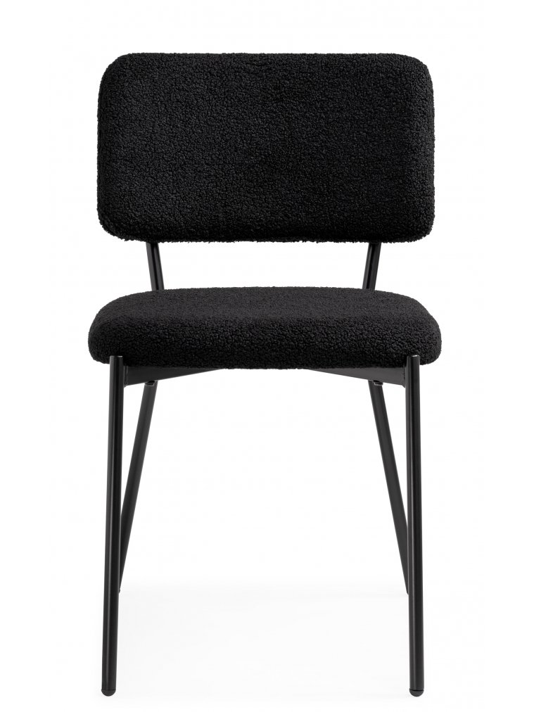 Стул на металлокаркасе Reparo black