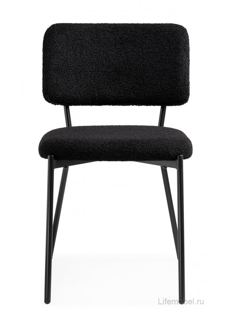 Стул на металлокаркасе Reparo black