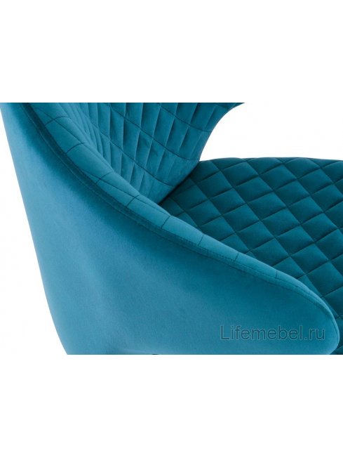 Стул на металлокаркасе Richard бирюзовый