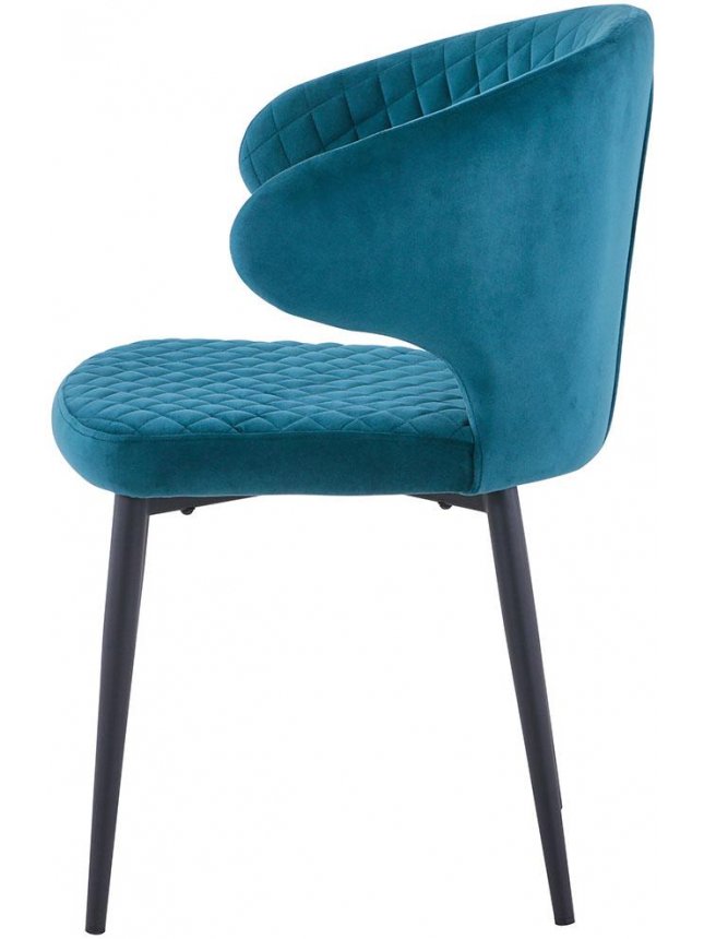 Стул на металлокаркасе Richard бирюзовый