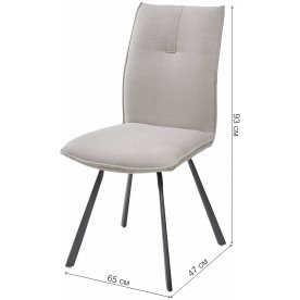 Стул на металлокаркасе Rocks