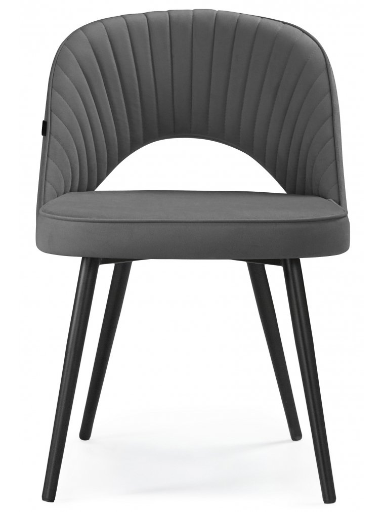 Стул на металлокаркасе Сандвикен velutto 32 / черный