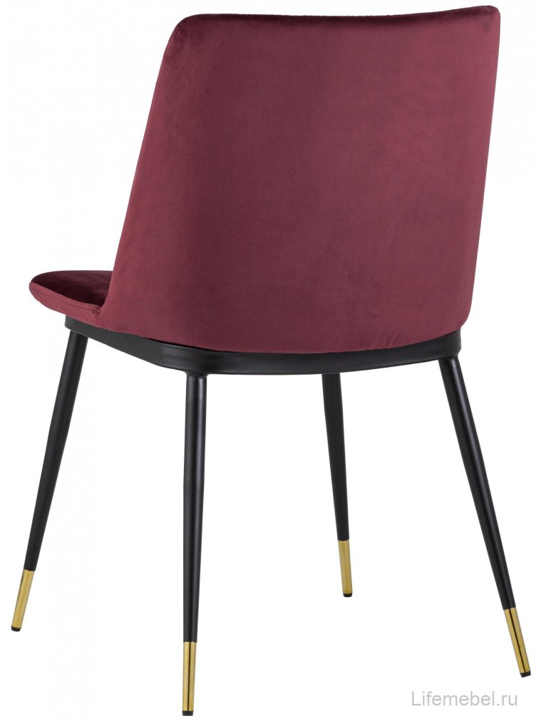 Стул на металлокаркасе Сарфан бордо