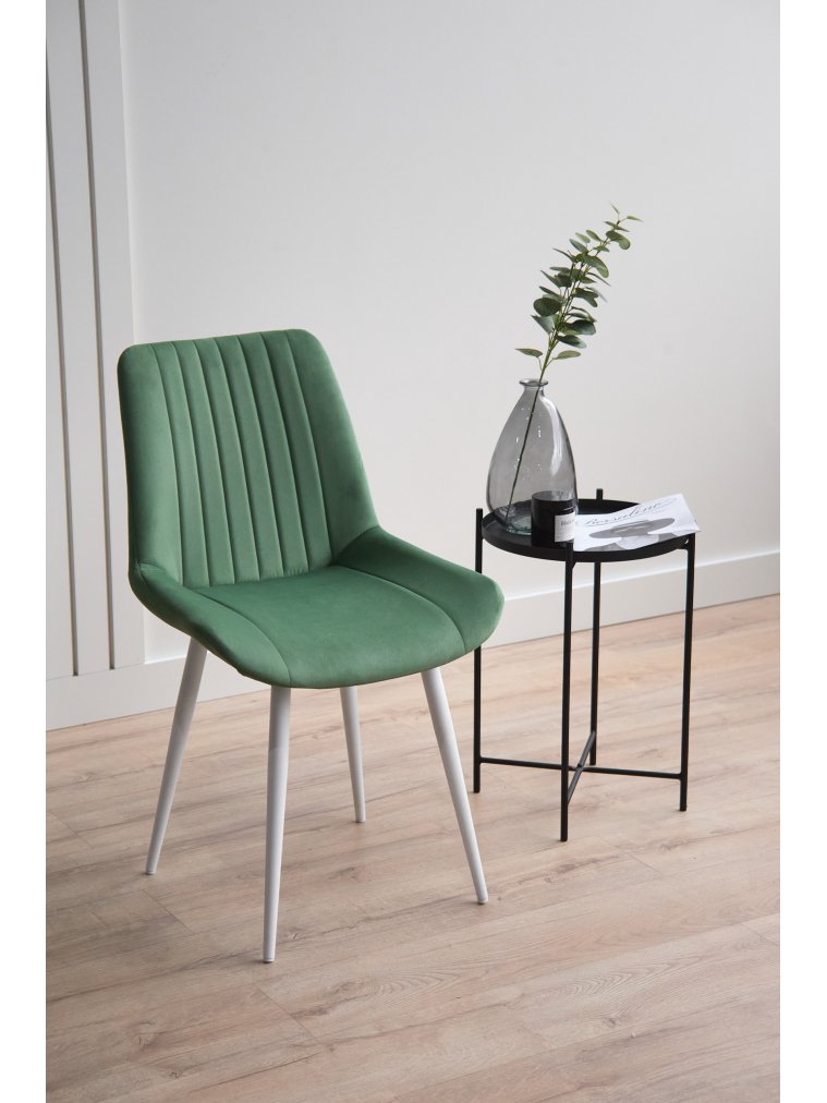 Стул на металлокаркасе Седа фисташковый (zd 651) / белый