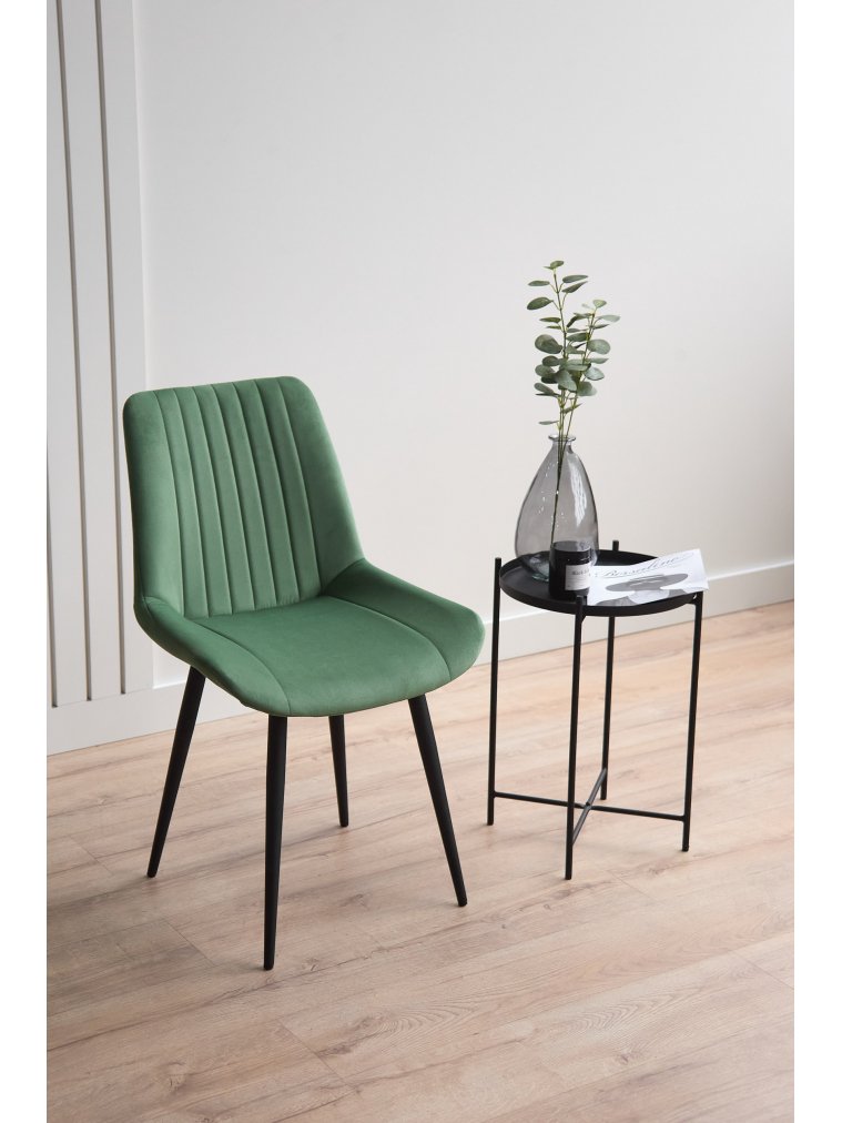 Стул на металлокаркасе Седа фисташковый (zd 651) / черный