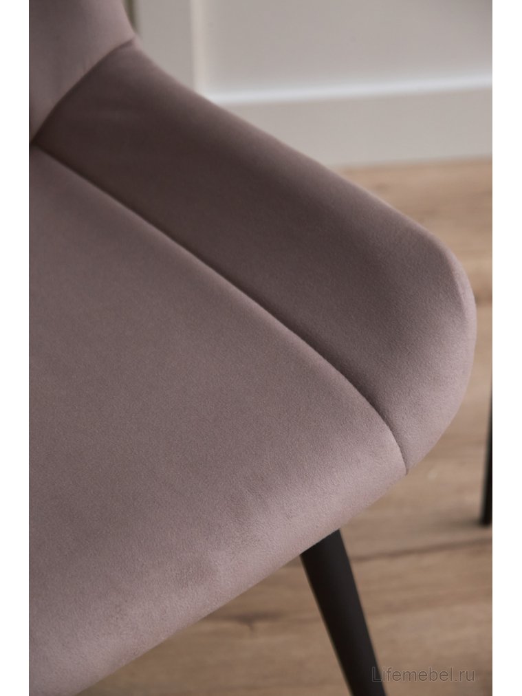 Стул на металлокаркасе Седа латте (zd 290) / черный