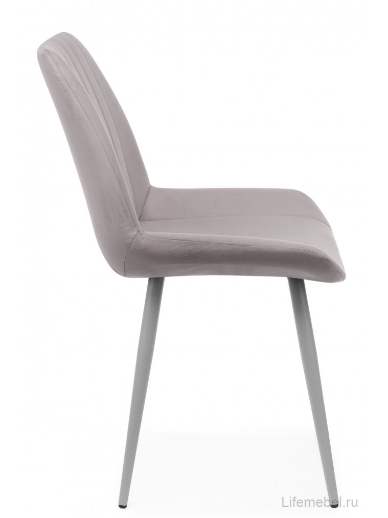 Стул на металлокаркасе Седа латте (zd 290) / серый