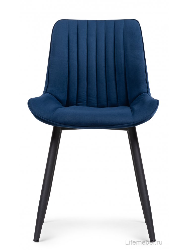 Стул на металлокаркасе Седа К синий / черный