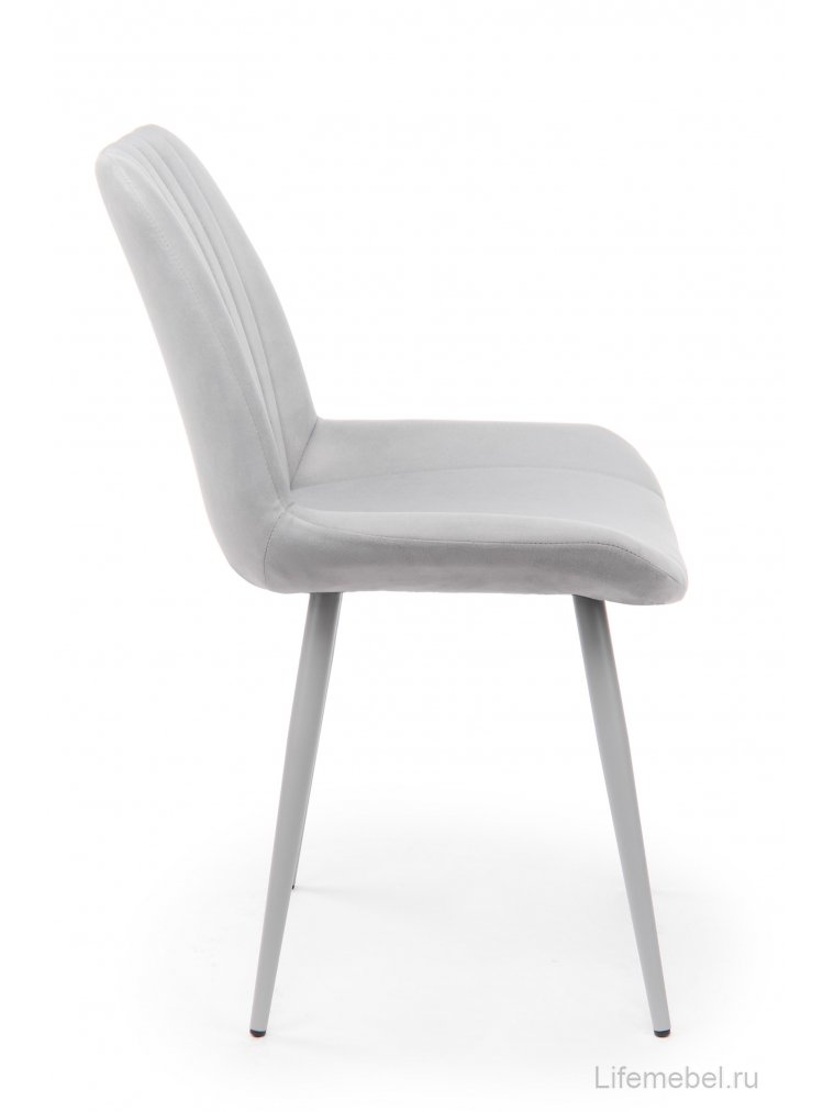 Стул на металлокаркасе Седа светло-серый (zd 960) / серый