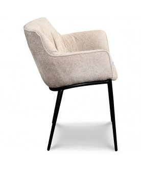 Металлический стул Selection бежевый genesis 3 dov / черный