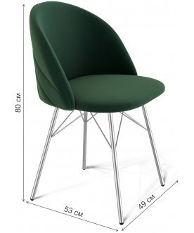 Стул на металлокаркасе SHT-ST35-2/S64