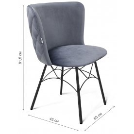 Стул на металлокаркасе SHT-ST36-3/S107