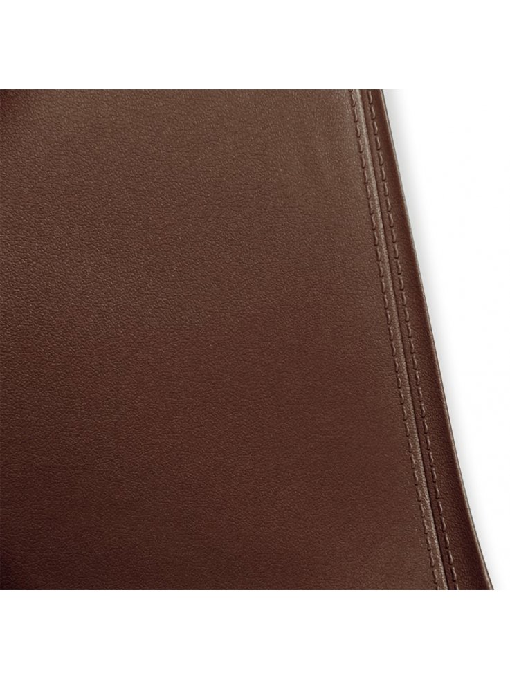 Стул на металлокаркасе SHT-ST75/SHT-S424 ваниль / коричневый