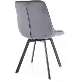 Стул на металлокаркасе Monti Velvet Bluvel 14