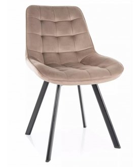 Стул на металлокаркасе Monti Velvet Bluvel 14