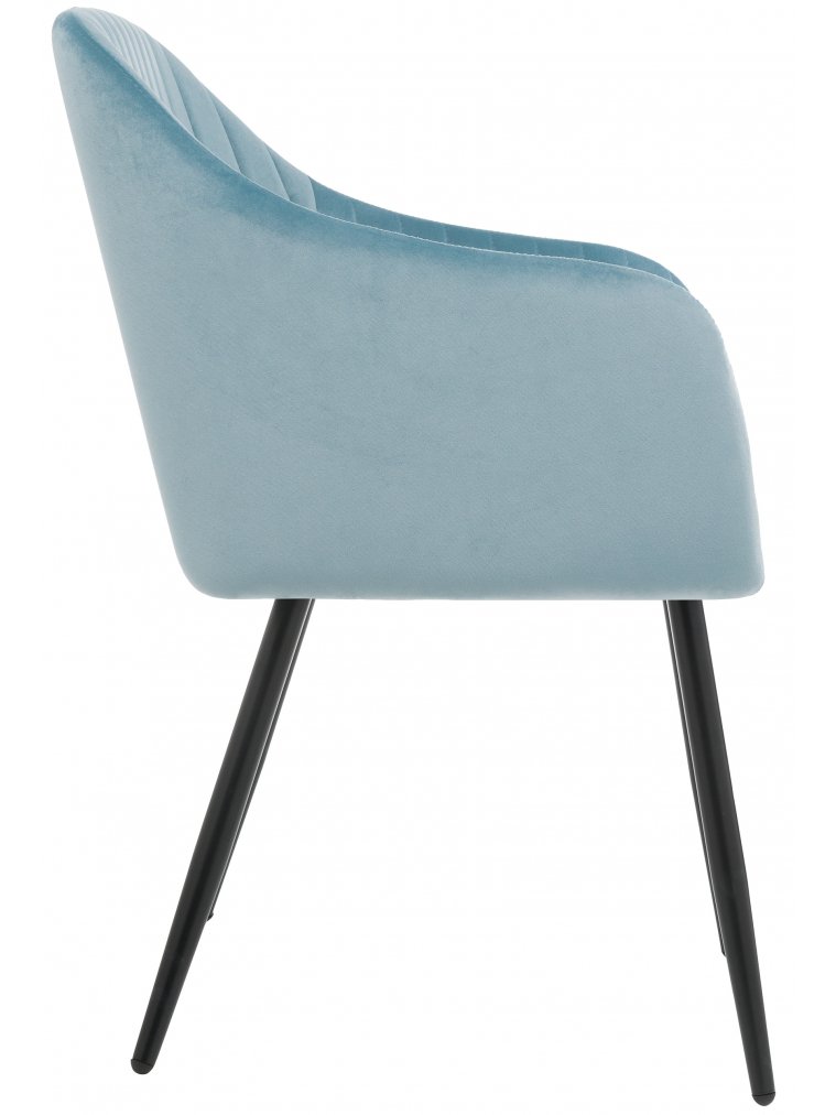 Стул на металлокаркасе Slam синий