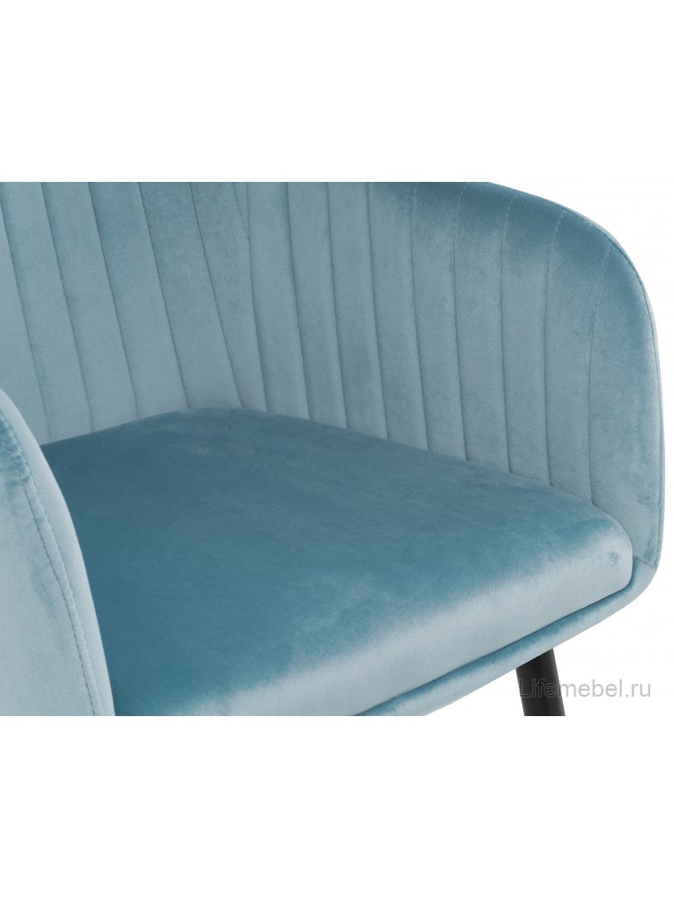 Стул на металлокаркасе Slam синий