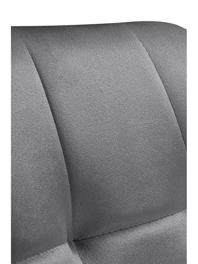 Стул на металлокаркасе Стронг темно-серый / черный