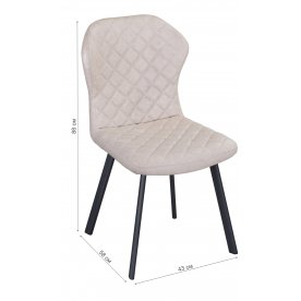 Стул на металлокаркасе Анкона мини Z-4 ЧР 62