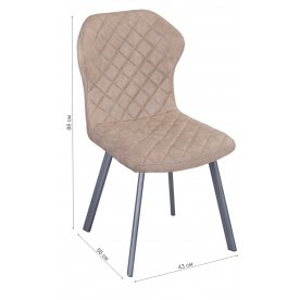 Стул на металлокаркасе Анкона мини Z-5 СР 62