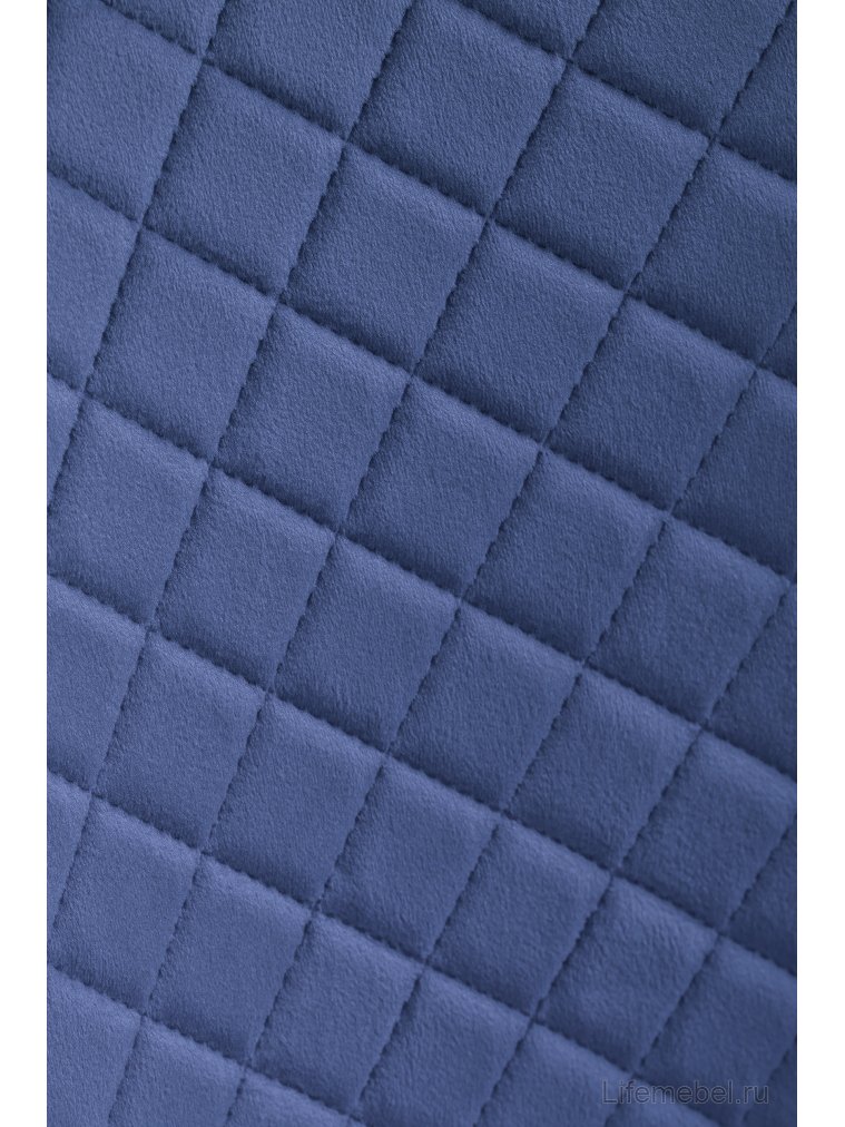 Стул на металлокаркасе Teo dark blue / black