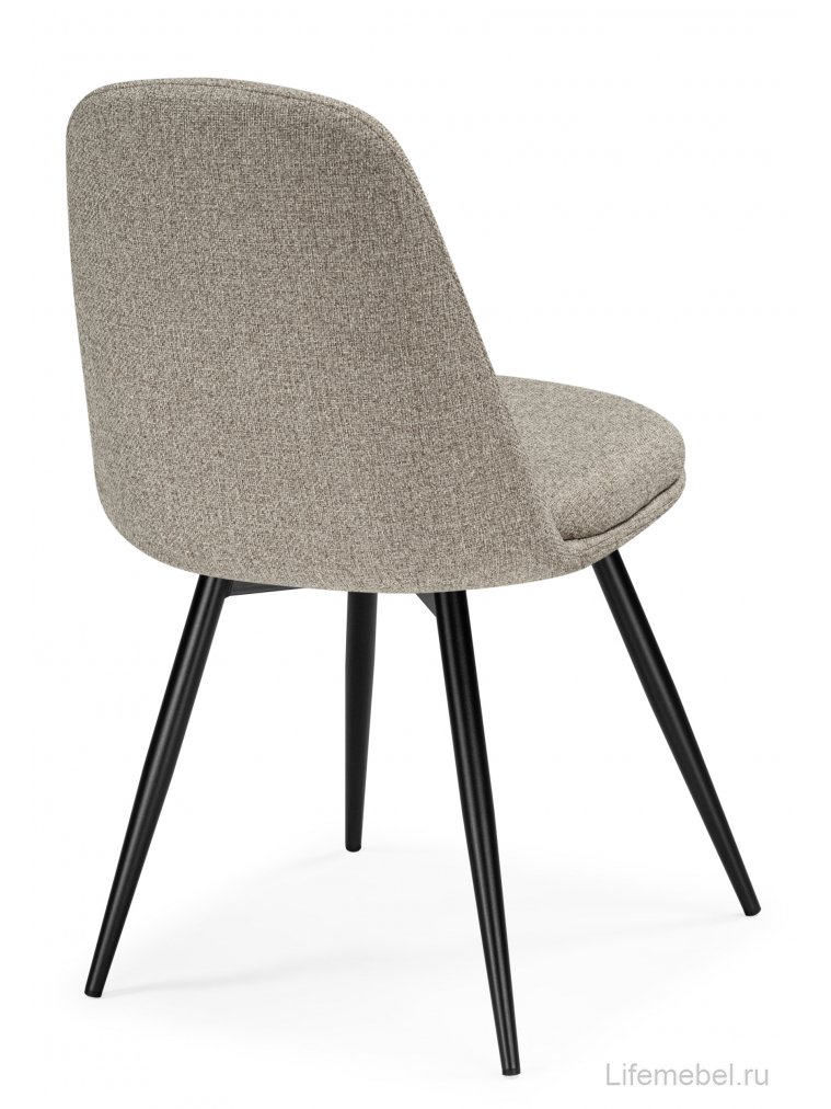 Стул на металлокаркасе Texas 1 поворотный бежевый / черный