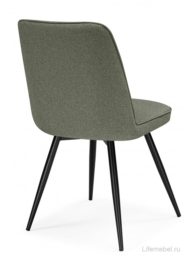 Стул на металлокаркасе Texas 3 поворотный светло-зеленый / черный