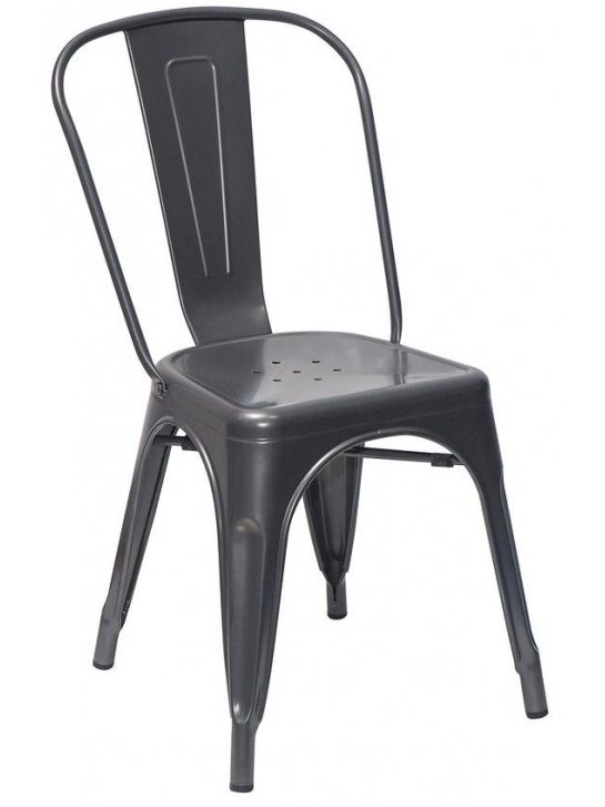 Стул на металлокаркасе Тиоли YD-H440B YG-15 серебристый матовый