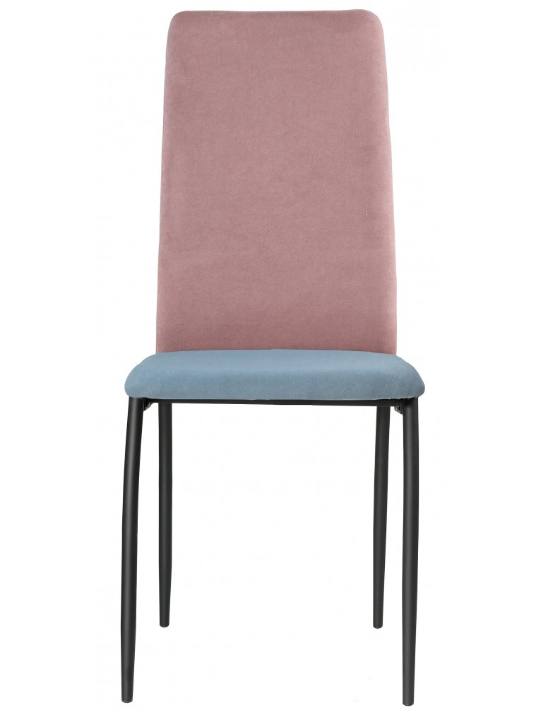 Стул на металлокаркасе Tod light purple / light blue / black