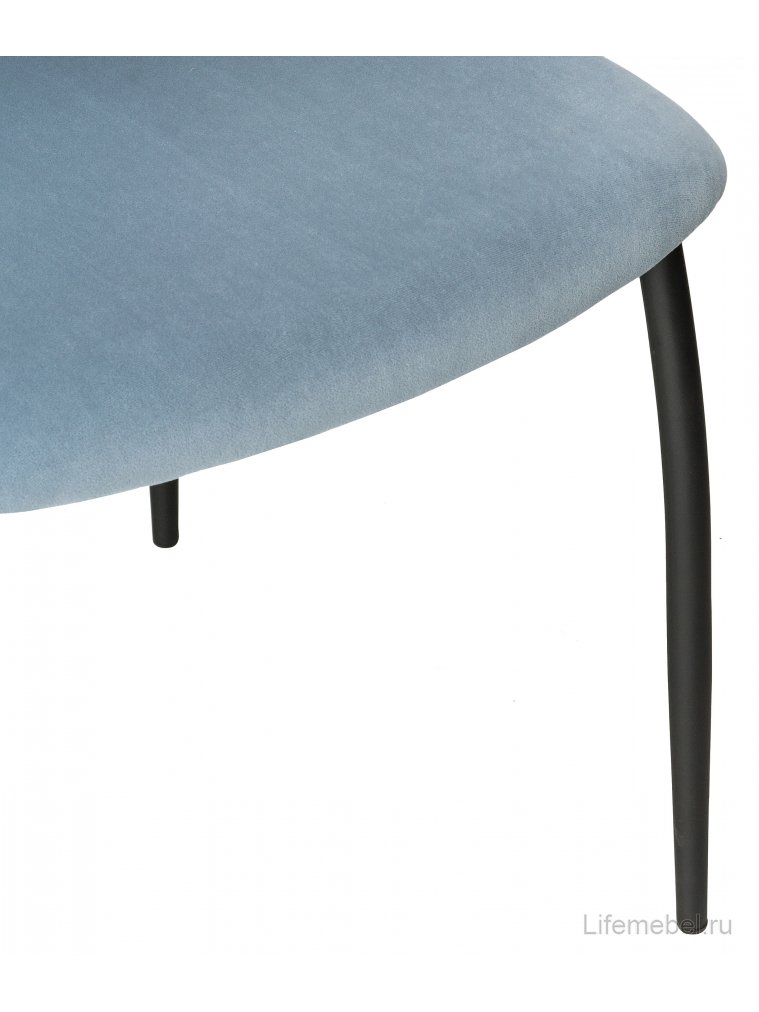 Стул на металлокаркасе Tod light purple / light blue / black