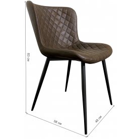 Стул на металлокаркасе Varese PK970-09