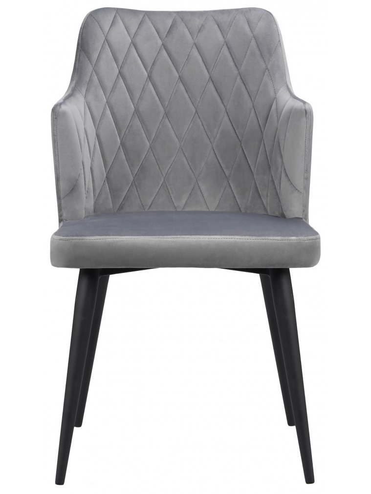 Стул на металлокаркасе Velen light gray