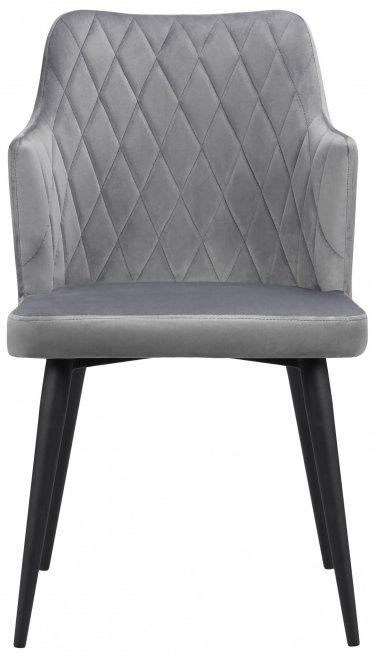 Стул на металлокаркасе Velen light gray