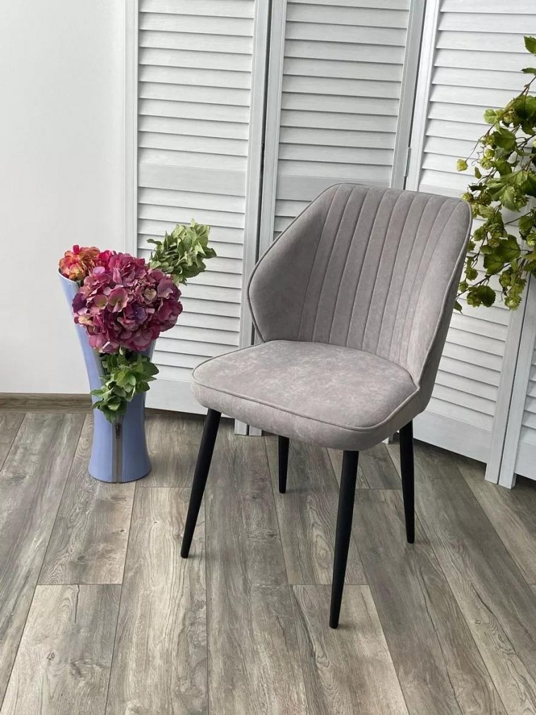 Стул на металлокаркасе Vena серый