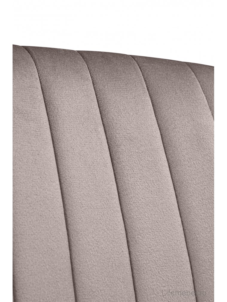 Стул на металлокаркасе Вейв латте / черный