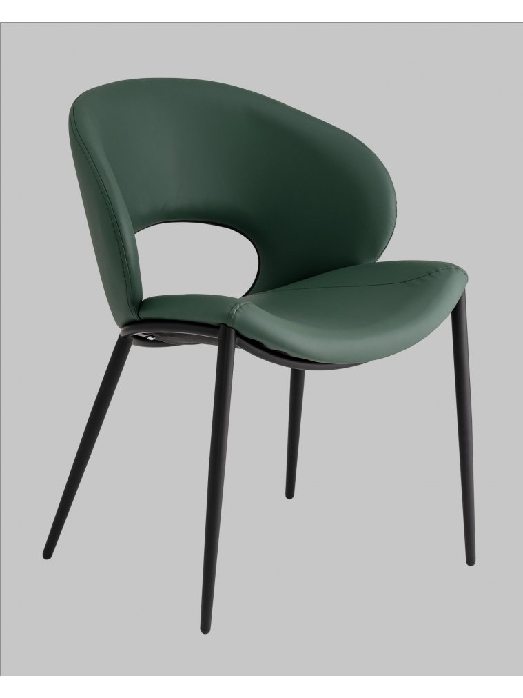 Стул на металлокаркасе Вивьен зеленый