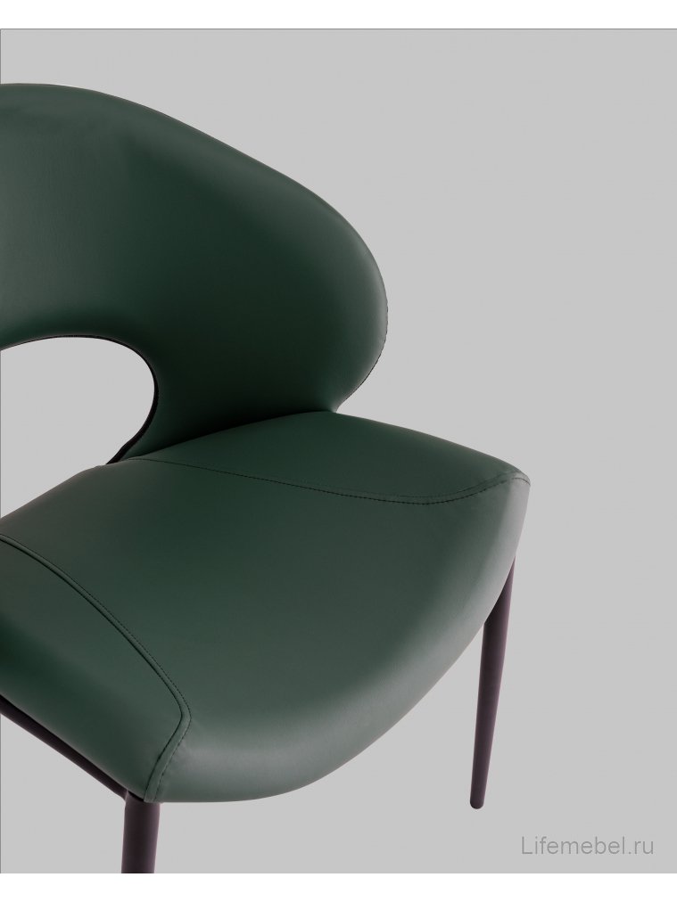 Стул на металлокаркасе Вивьен зеленый