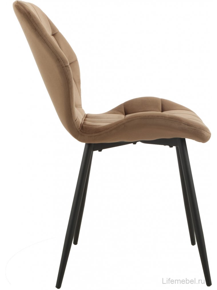 Стул на металлокаркасе Alicante капучино