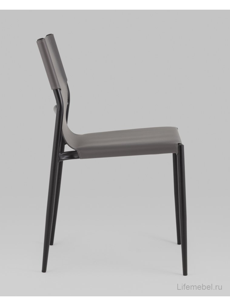 Стул на металлокаркасе Вэнди серый