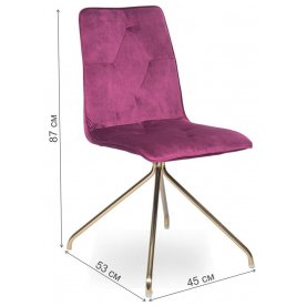 Стул на металлокаркасе WX-5