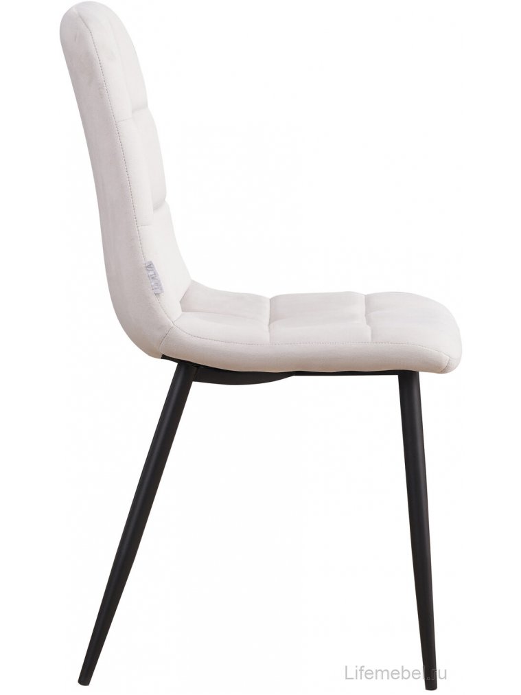 Стул на металлокаркасе Barcelona кремовый