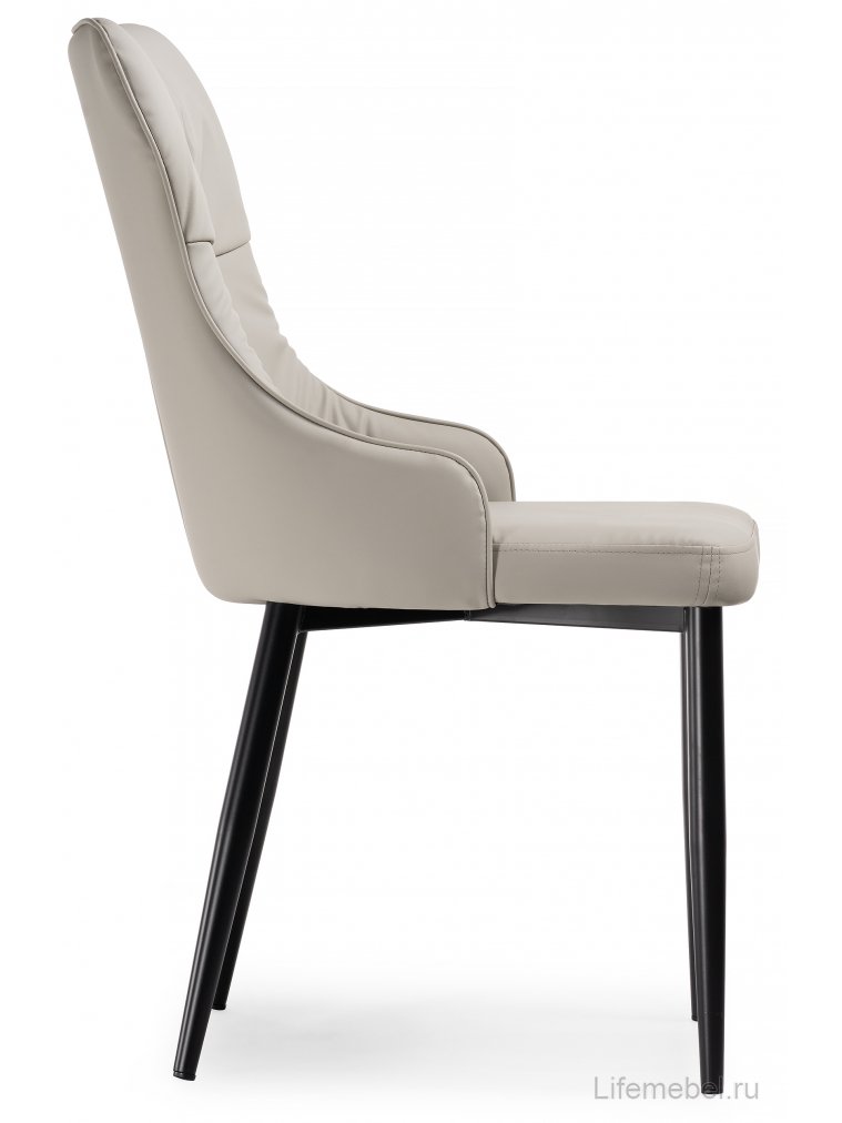 Стул на металлокаркасе Neli beige / black