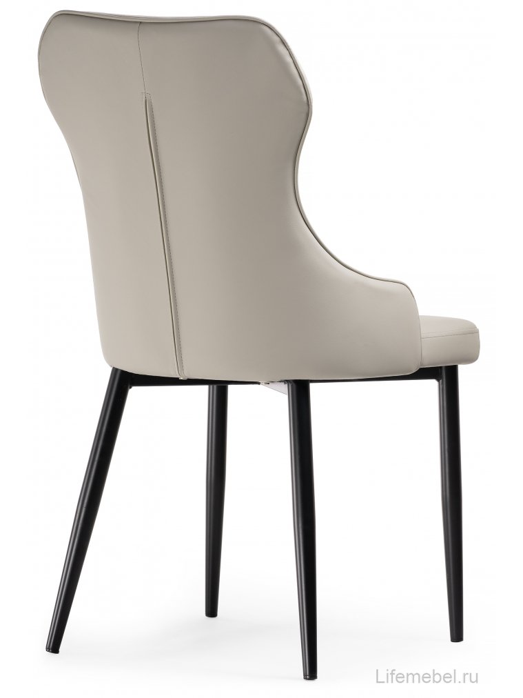 Стул на металлокаркасе Neli beige / black