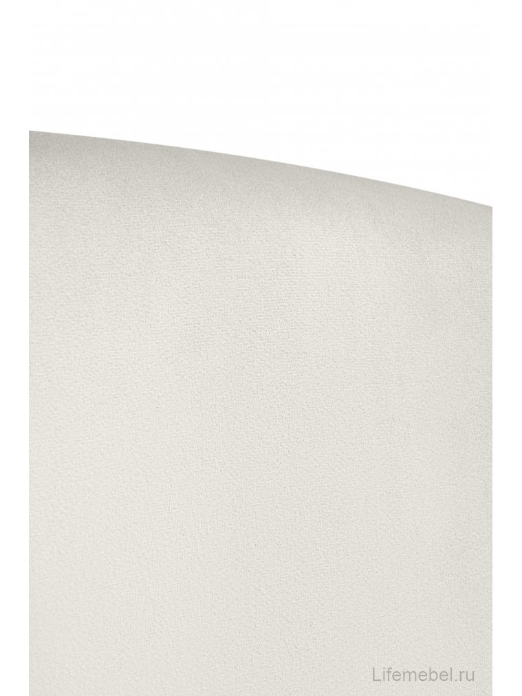 Стул на металлокаркасе Осло белый (milk) / черный