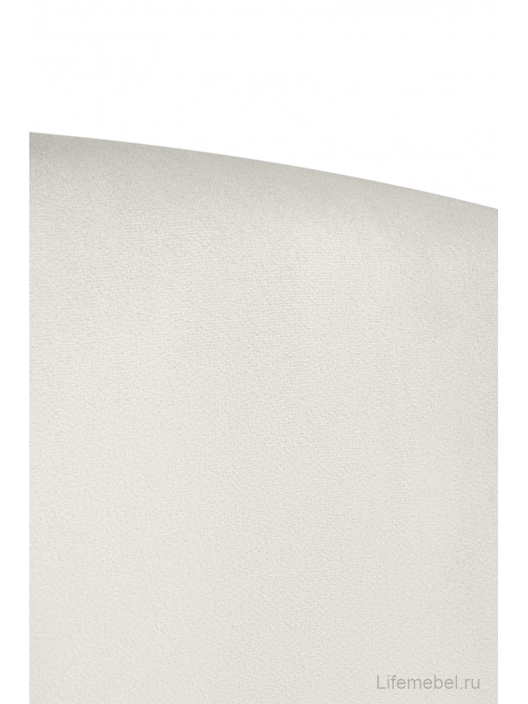 Стул на металлокаркасе Рикко белый (milk) / черный