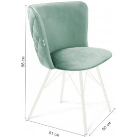 Стул на металлокаркасе Sheffilton SHT-ST36-3 / S37