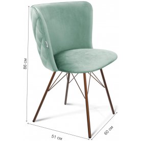 Стул на металлокаркасе Sheffilton SHT-ST36-3 / S37