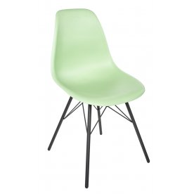Стул SHT-S37 черный муар / мятный RAL6019